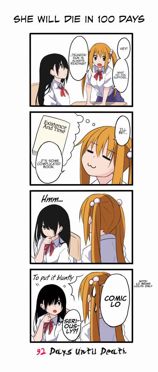 Page 1 Chapter 8 She will Die in 100 Days