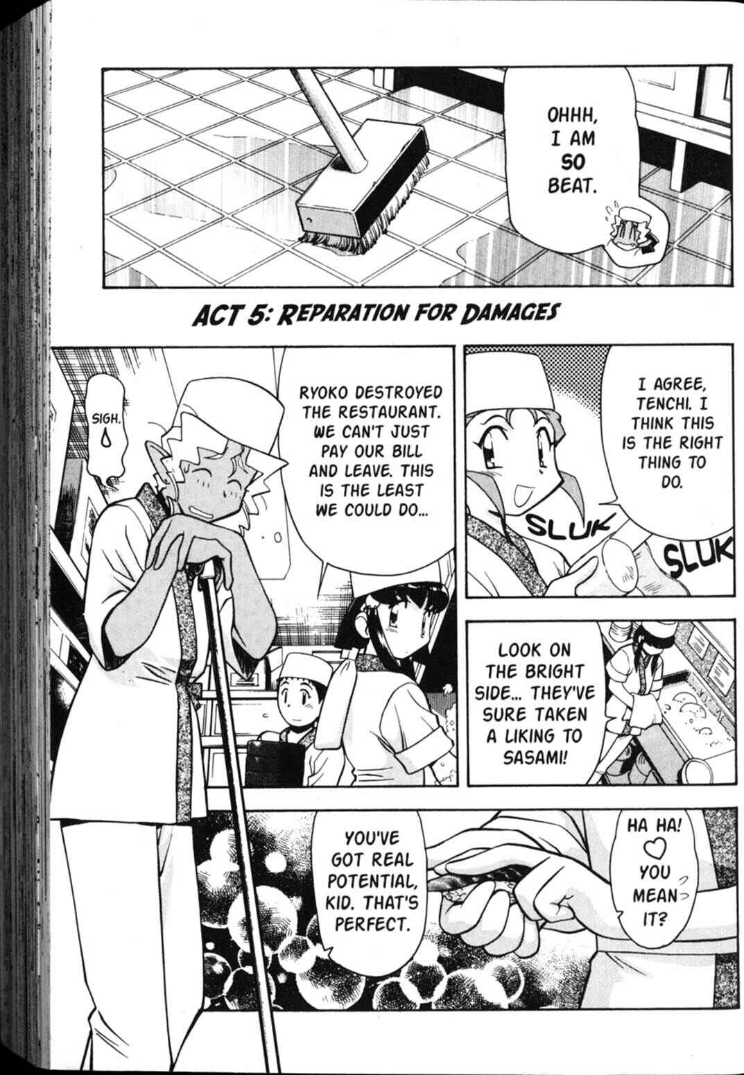 Page 25 Chapter 35 Shin Tenchi Muyou! Ryououki