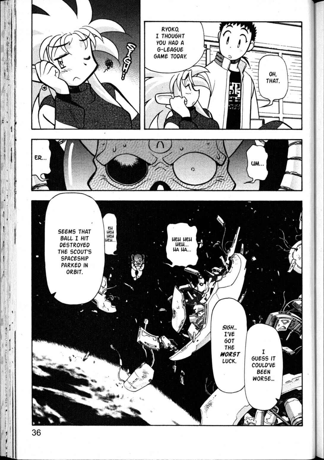 Page 36 Chapter 55 Shin Tenchi Muyou! Ryououki
