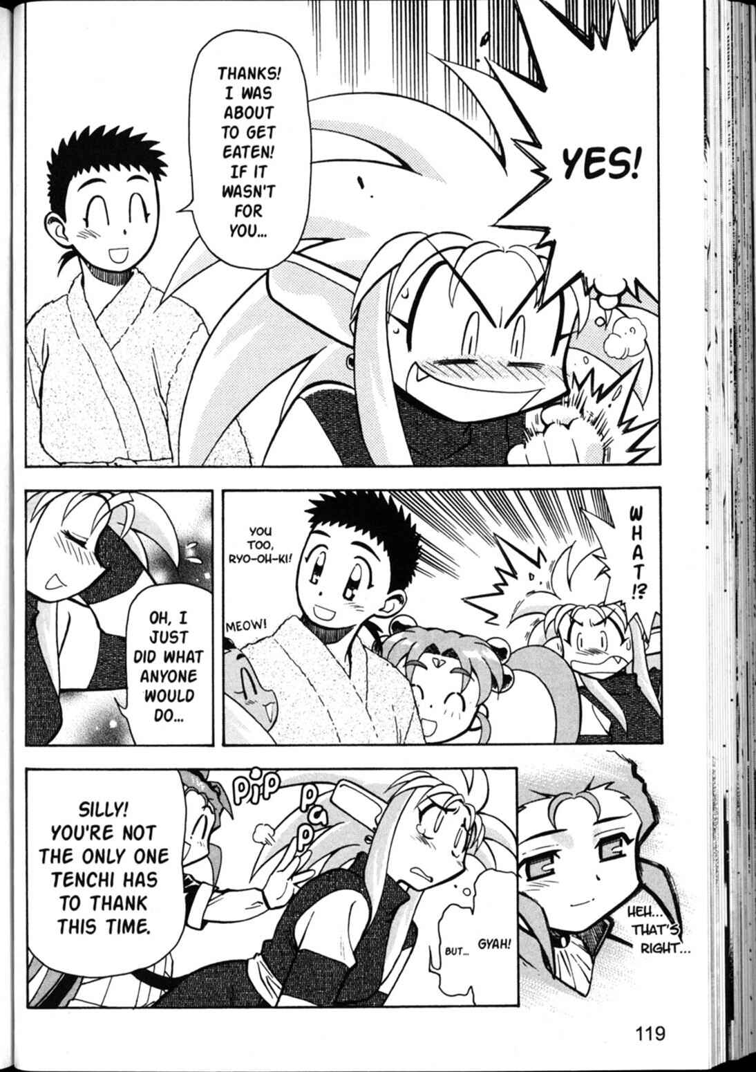 Page 37 Chapter 33 Shin Tenchi Muyou! Ryououki