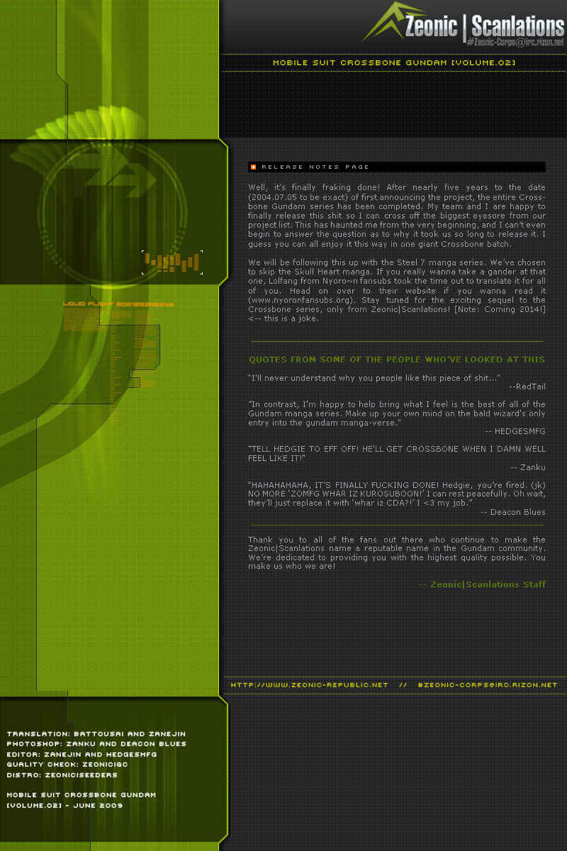 Page 38 Chapter 7 Mobile Suit Crossbone Gundam