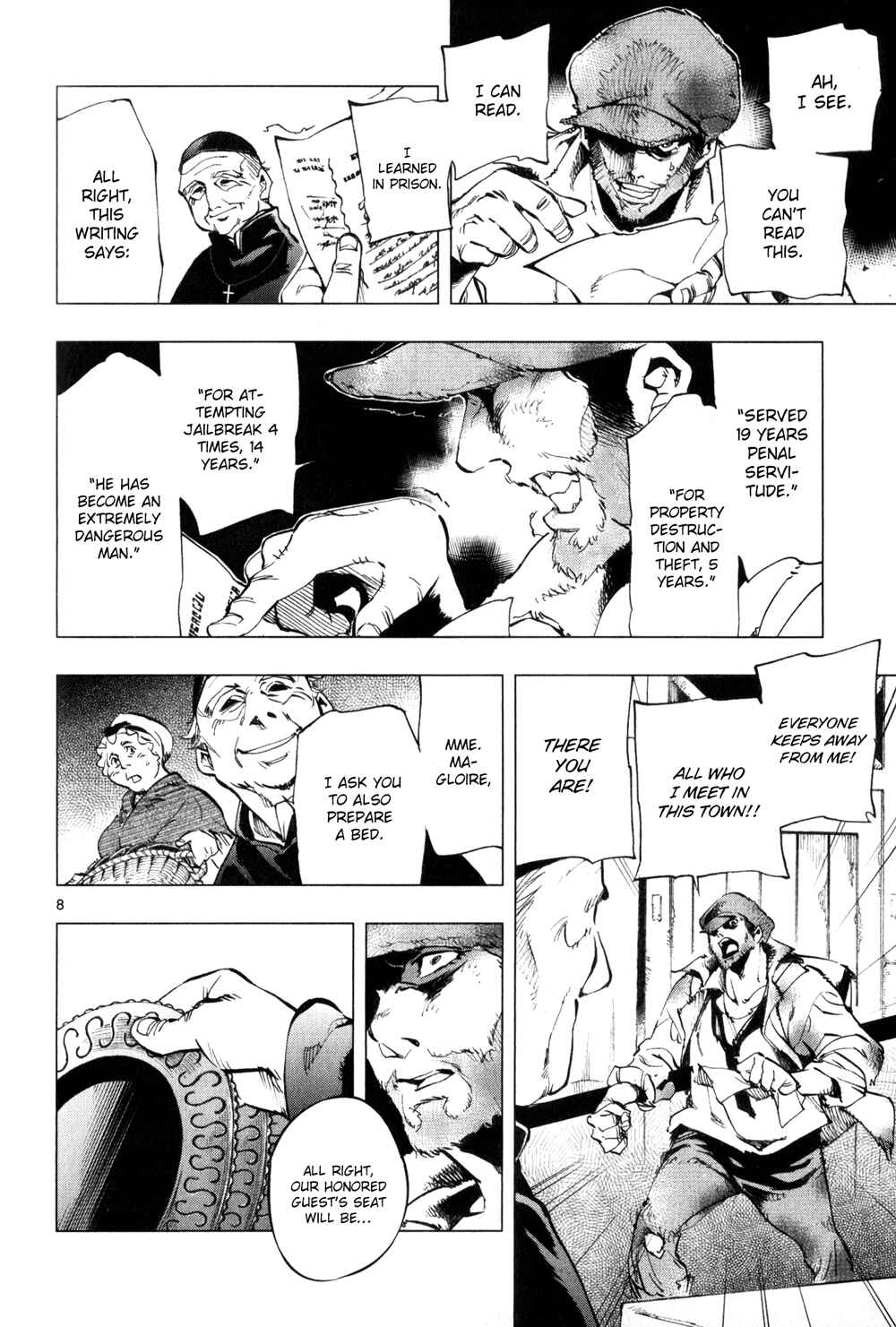 Page 8 Chapter 3 Les Miserables (ARAI Takahiro)