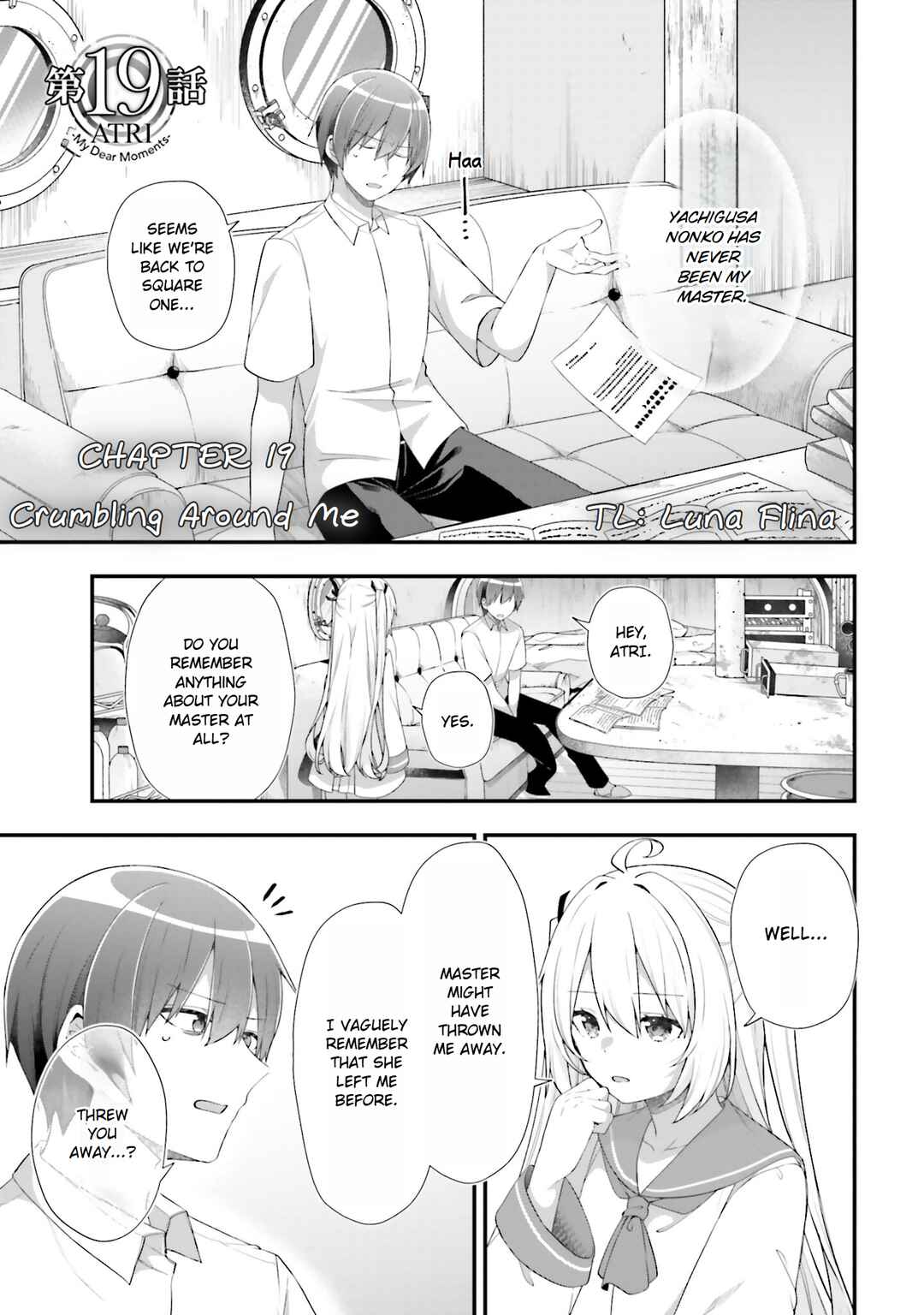 Page 1 Chapter 19 ATRI -My Dear Moments-