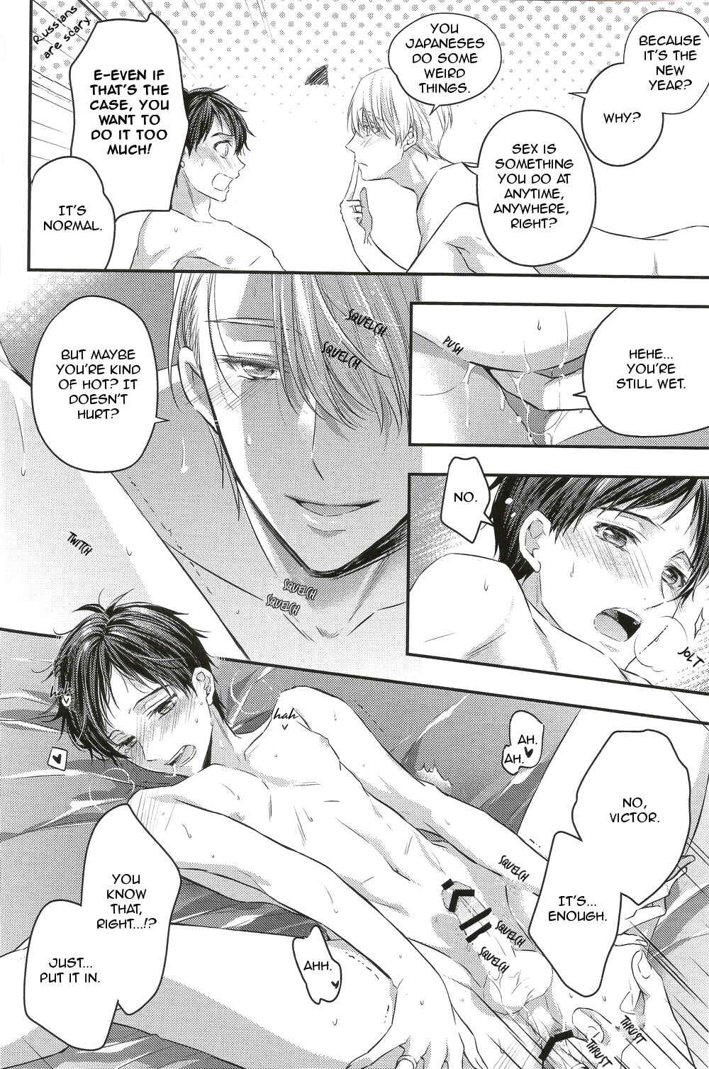 Page 9 Chapter Unknown_7c29 Yuri!!! on Ice - Gods Weather (Doujinshi)
