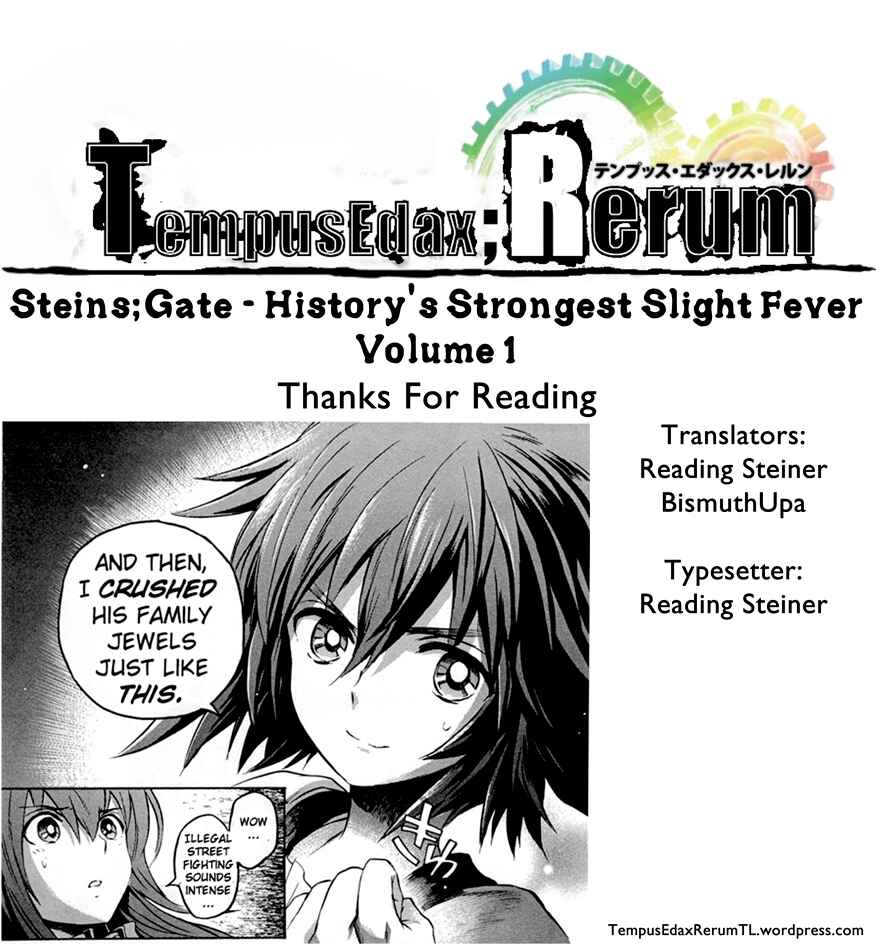 Page 34 Chapter 6 STEINS;GATE: The Strongest Slight Fever in History