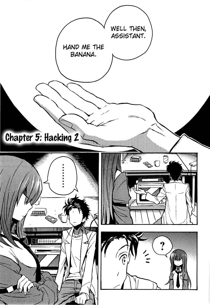 Page 1 Chapter 5 STEINS;GATE: The Strongest Slight Fever in History