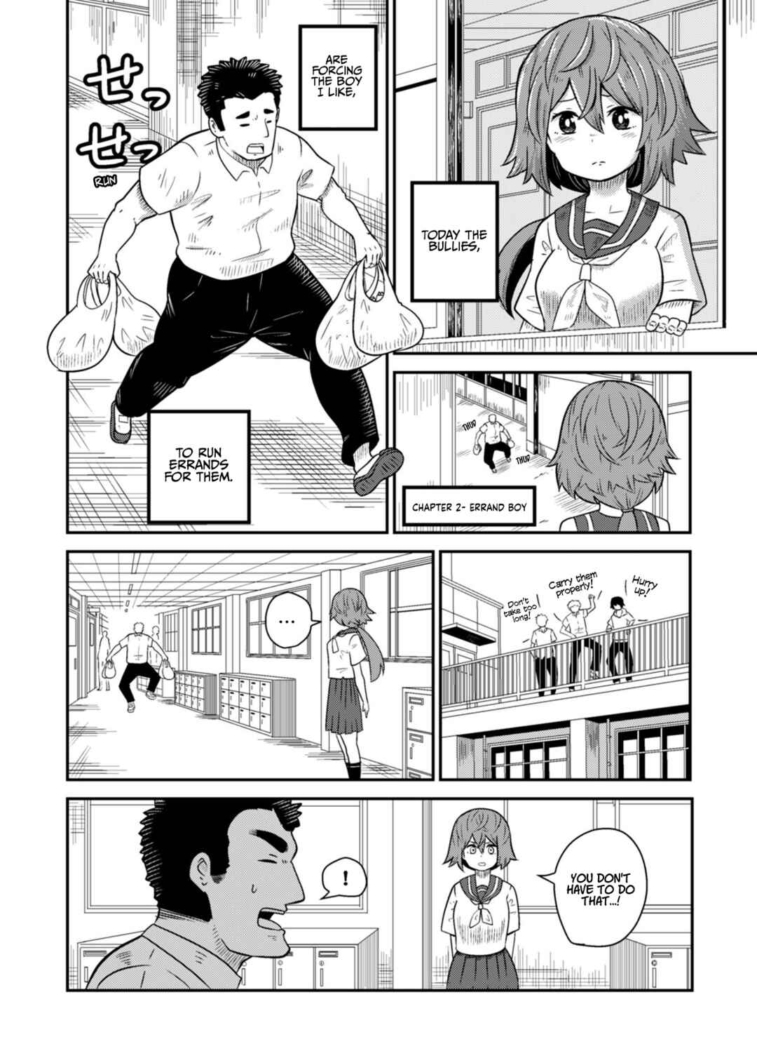 Page 2 Chapter 2 The bullied kid is cool.