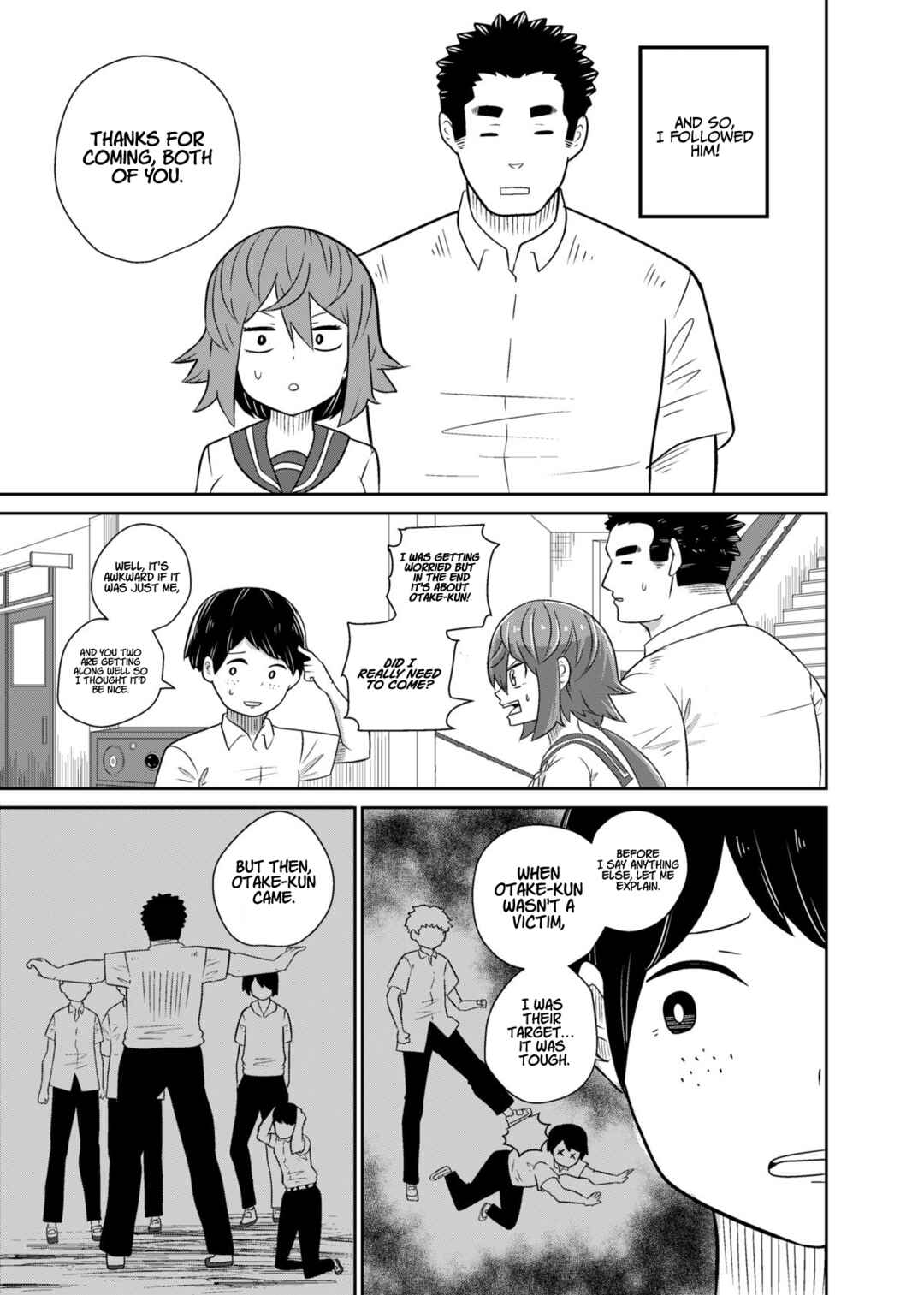 Page 3 Chapter 4 The bullied kid is cool.