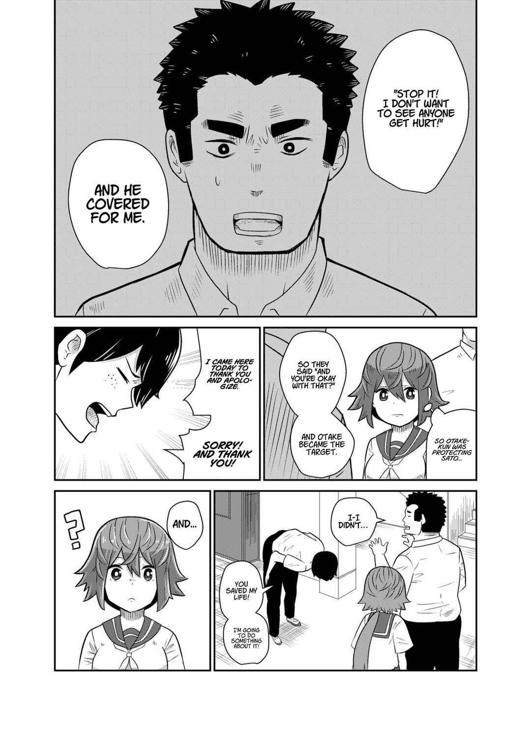 Page 4 Chapter 4 The bullied kid is cool.