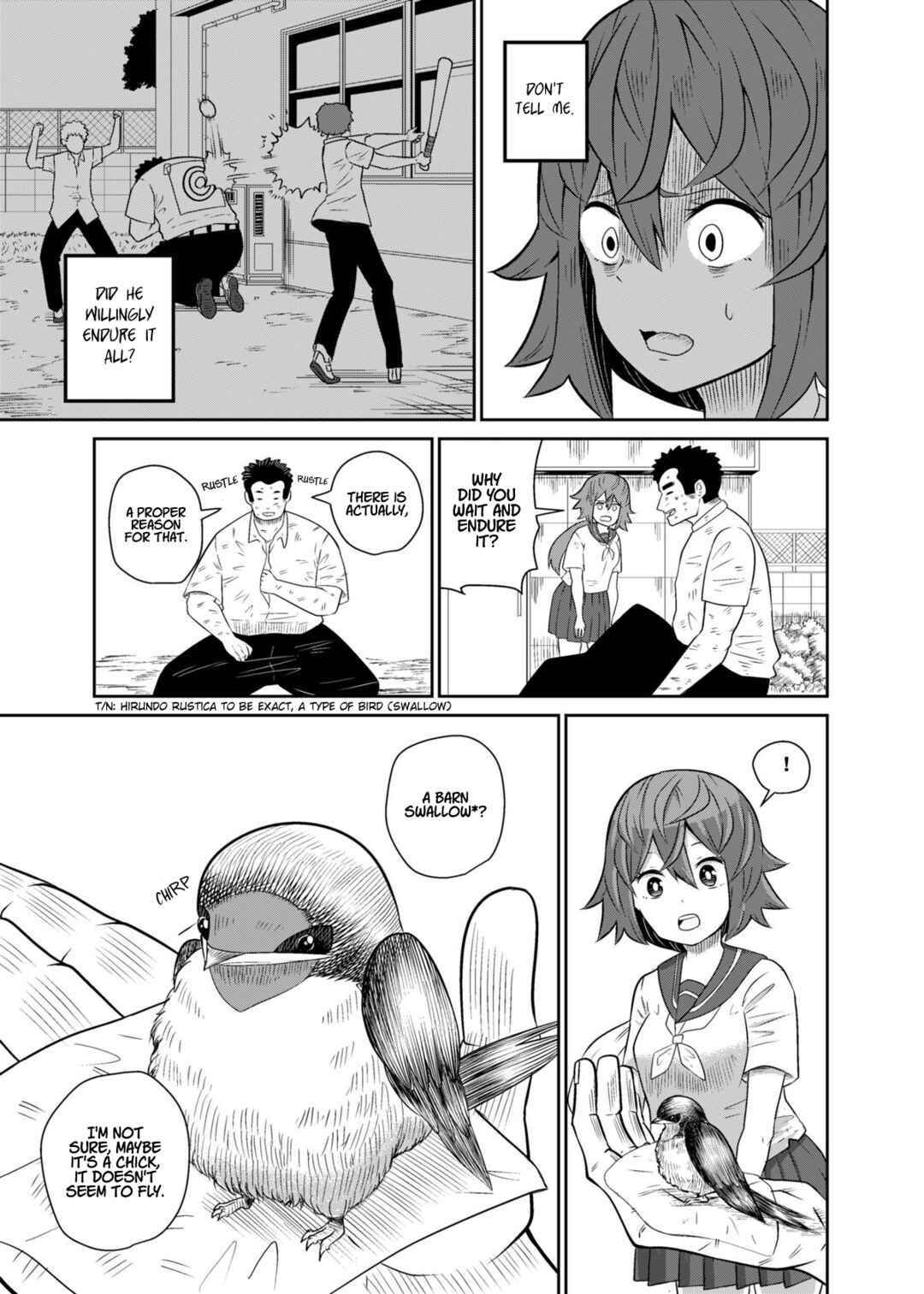 Page 3 Chapter 3 The bullied kid is cool.