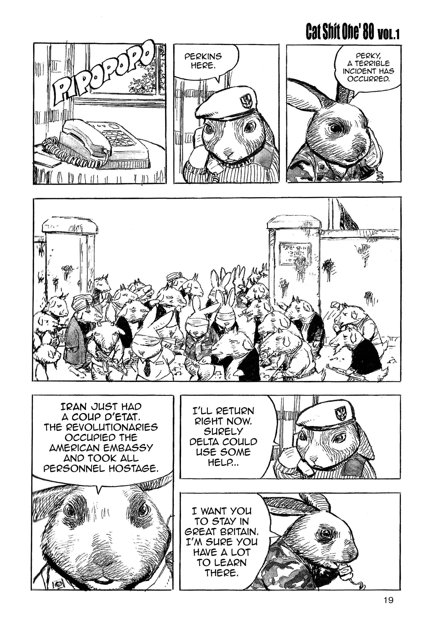 Page 1 Chapter 2 Cat Shit One 80
