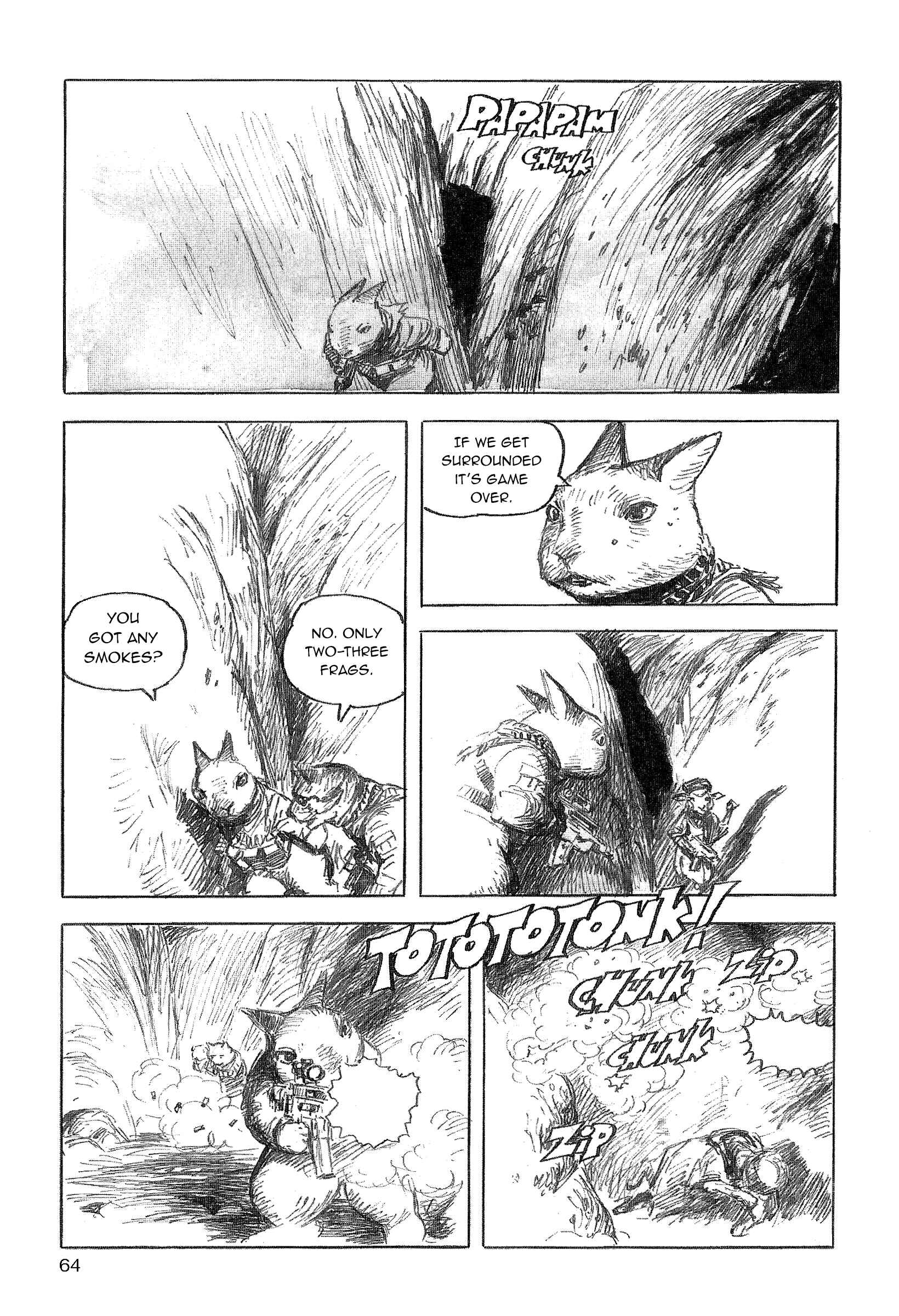 Page 21 Chapter 18.1 Cat Shit One 80