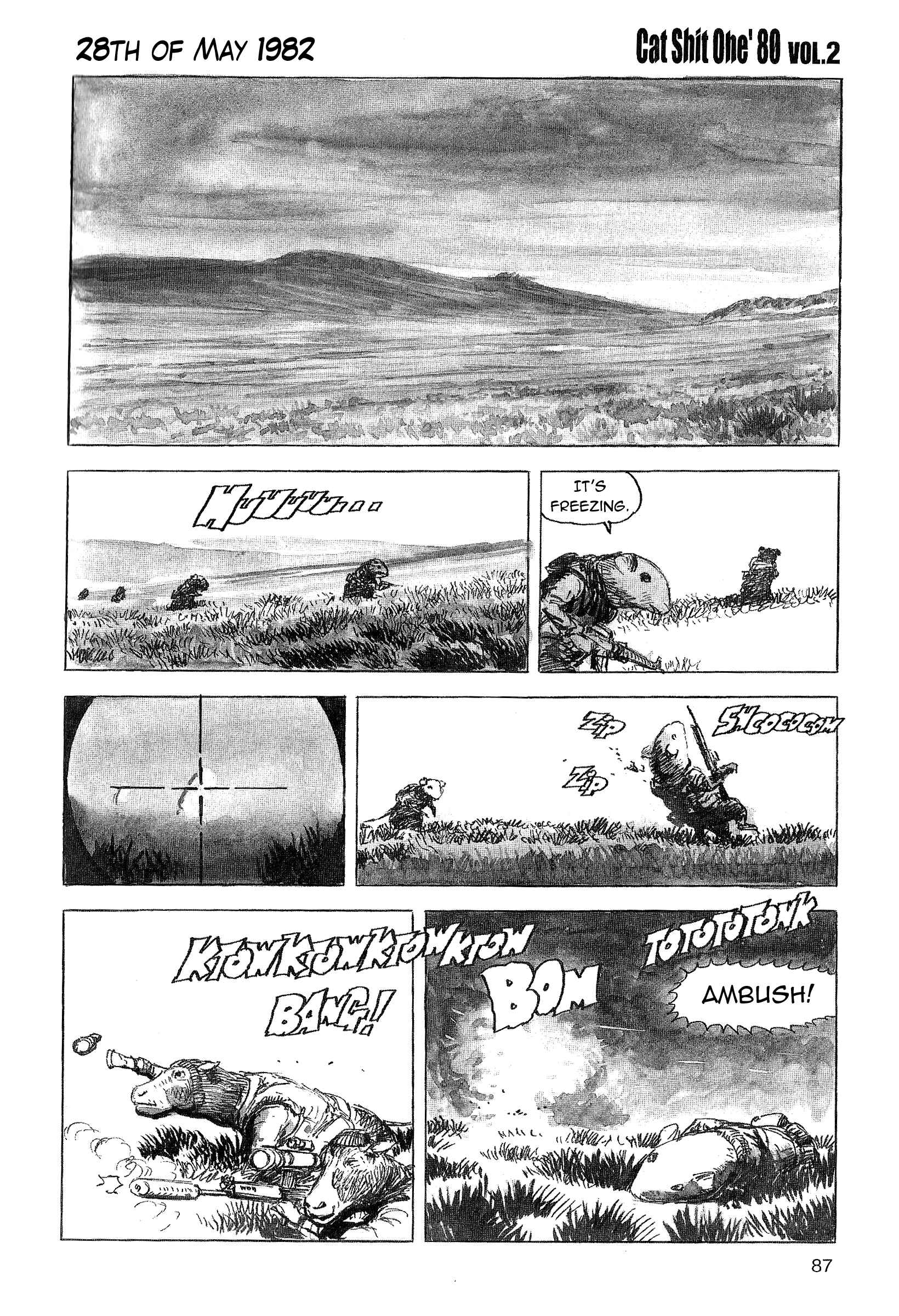 Page 3 Chapter 13 Cat Shit One 80