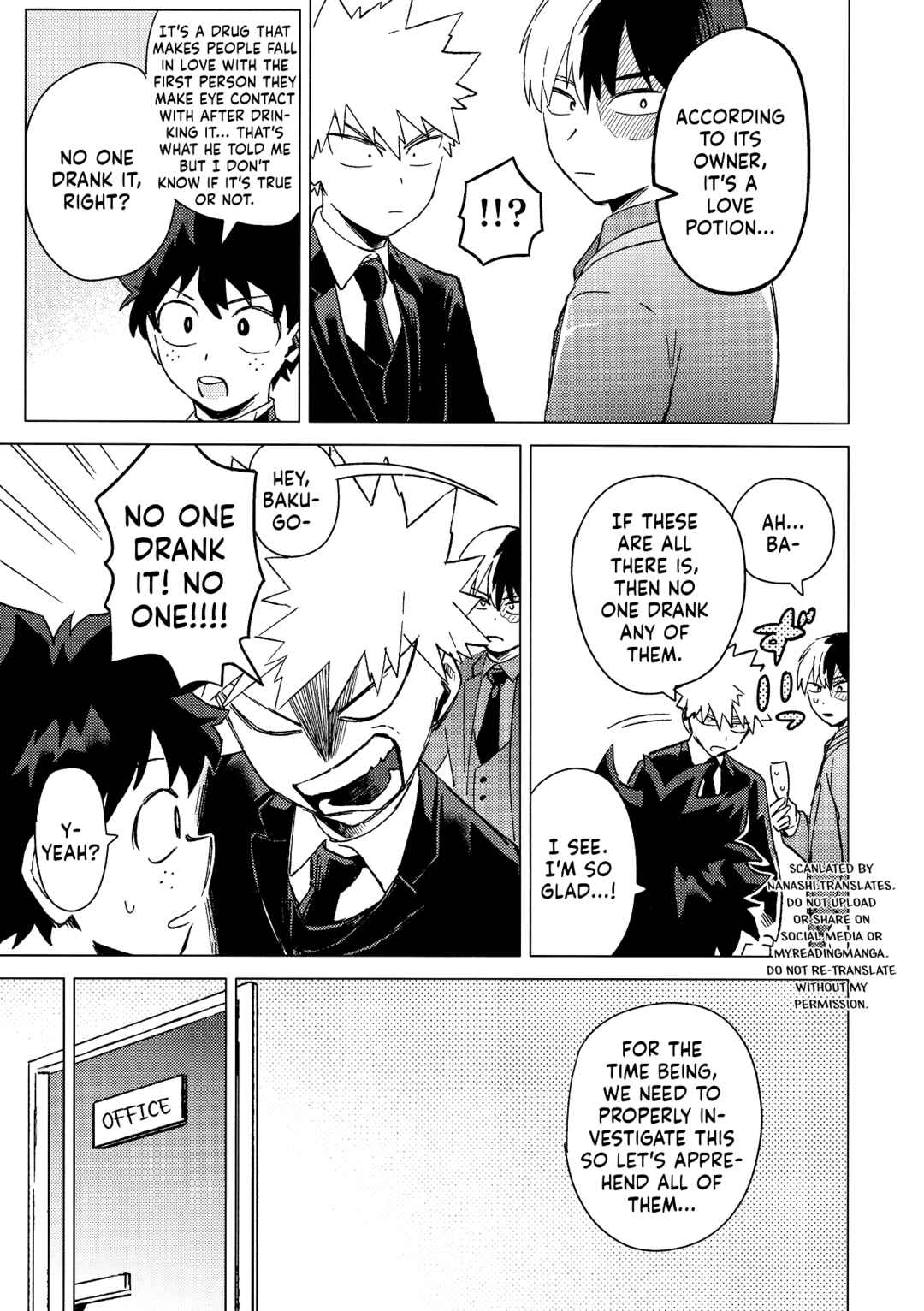 Page 13 Chapter Unknown_b32a My Hero Academia - EYES MEET (Doujinshi)