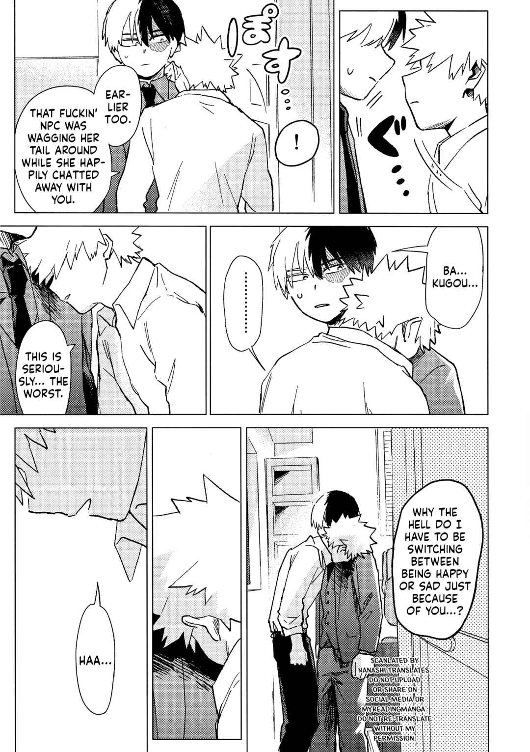 Page 19 Chapter Unknown_b32a My Hero Academia - EYES MEET (Doujinshi)