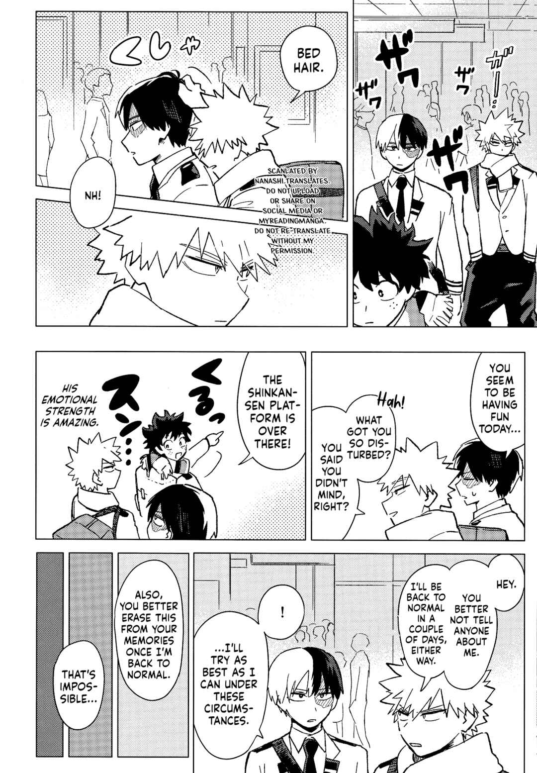 Page 22 Chapter Unknown_b32a My Hero Academia - EYES MEET (Doujinshi)