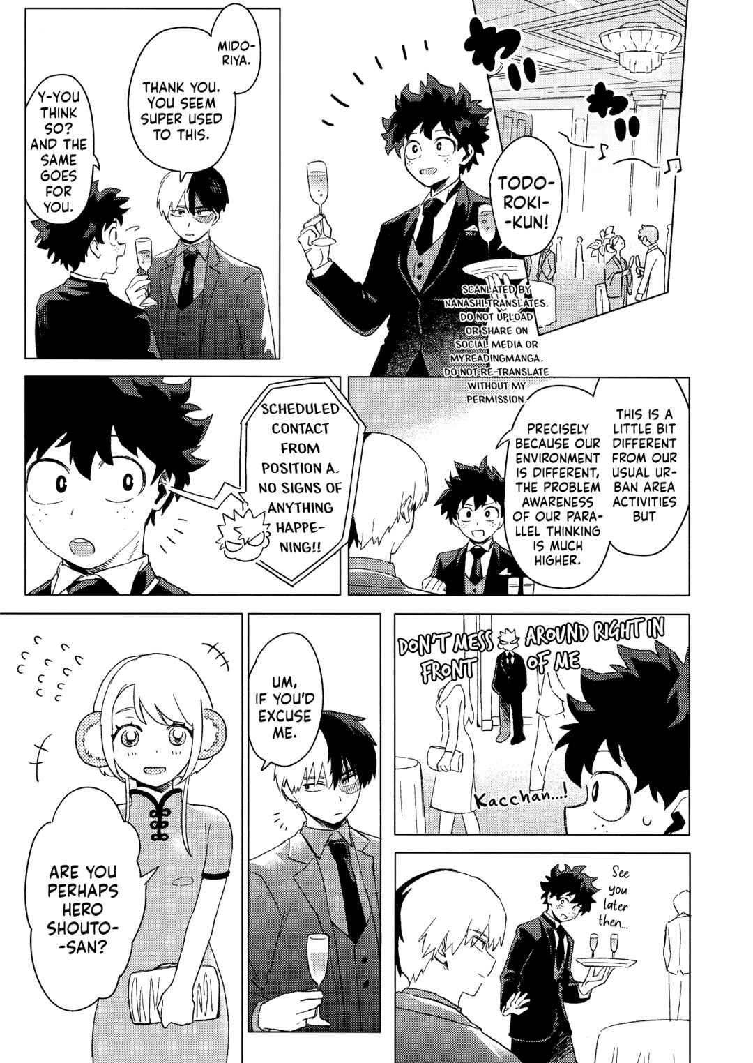 Page 7 Chapter Unknown_b32a My Hero Academia - EYES MEET (Doujinshi)
