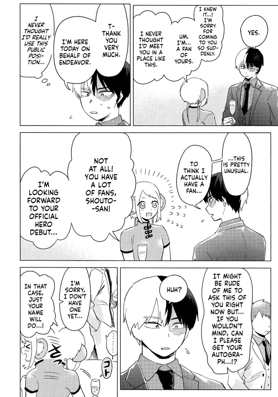 Page 8 Chapter Unknown_b32a My Hero Academia - EYES MEET (Doujinshi)