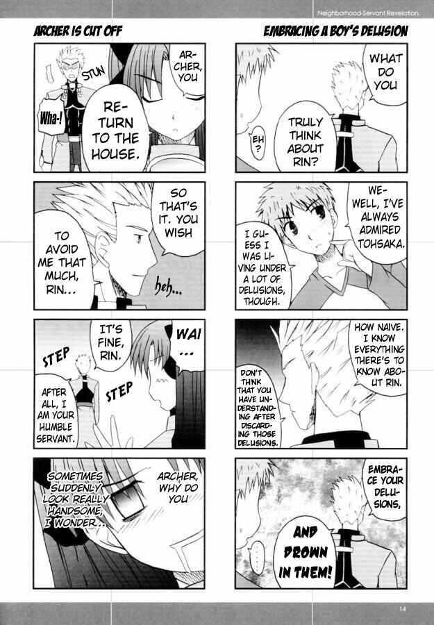 Page 4 Chapter 2 Fate/Stay Night - Gokijou Eirei Mokushiroku 2 (Doujinshi)