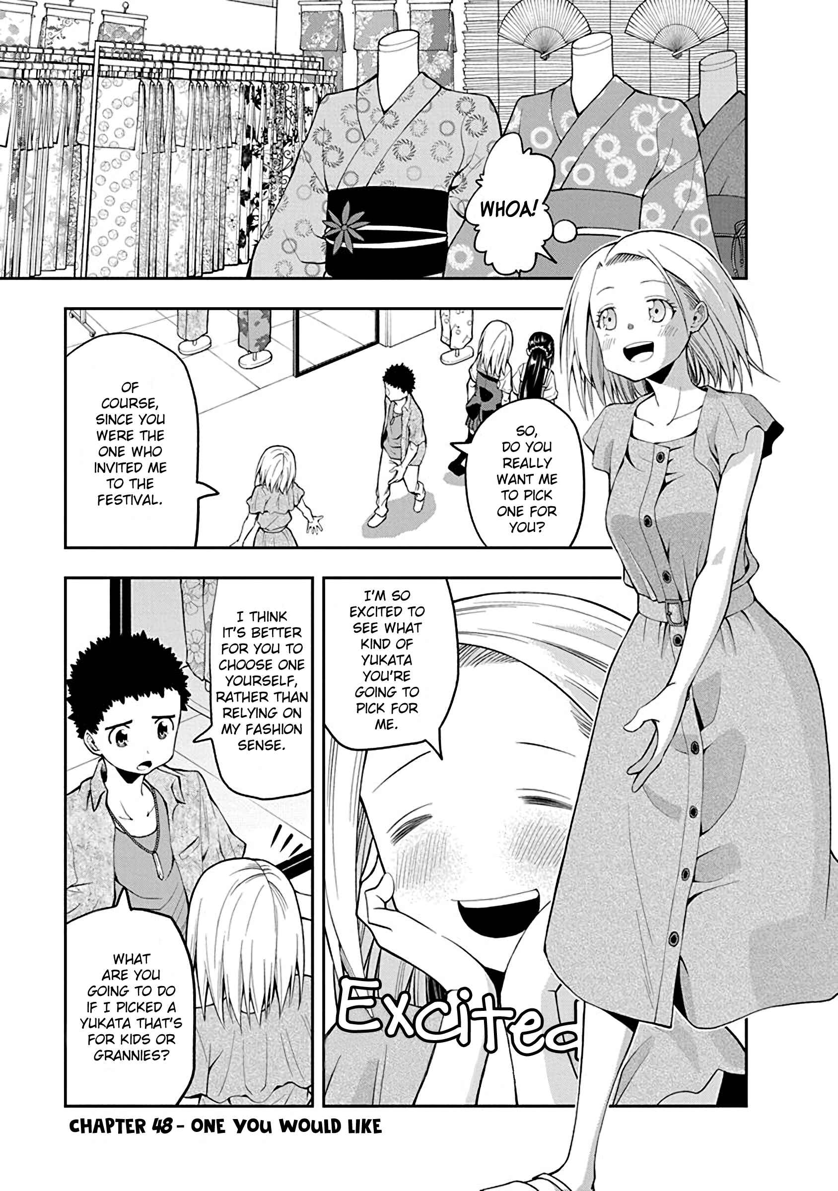 Page 1 Chapter 48 Omoi-san’s Overwhelming Obsession