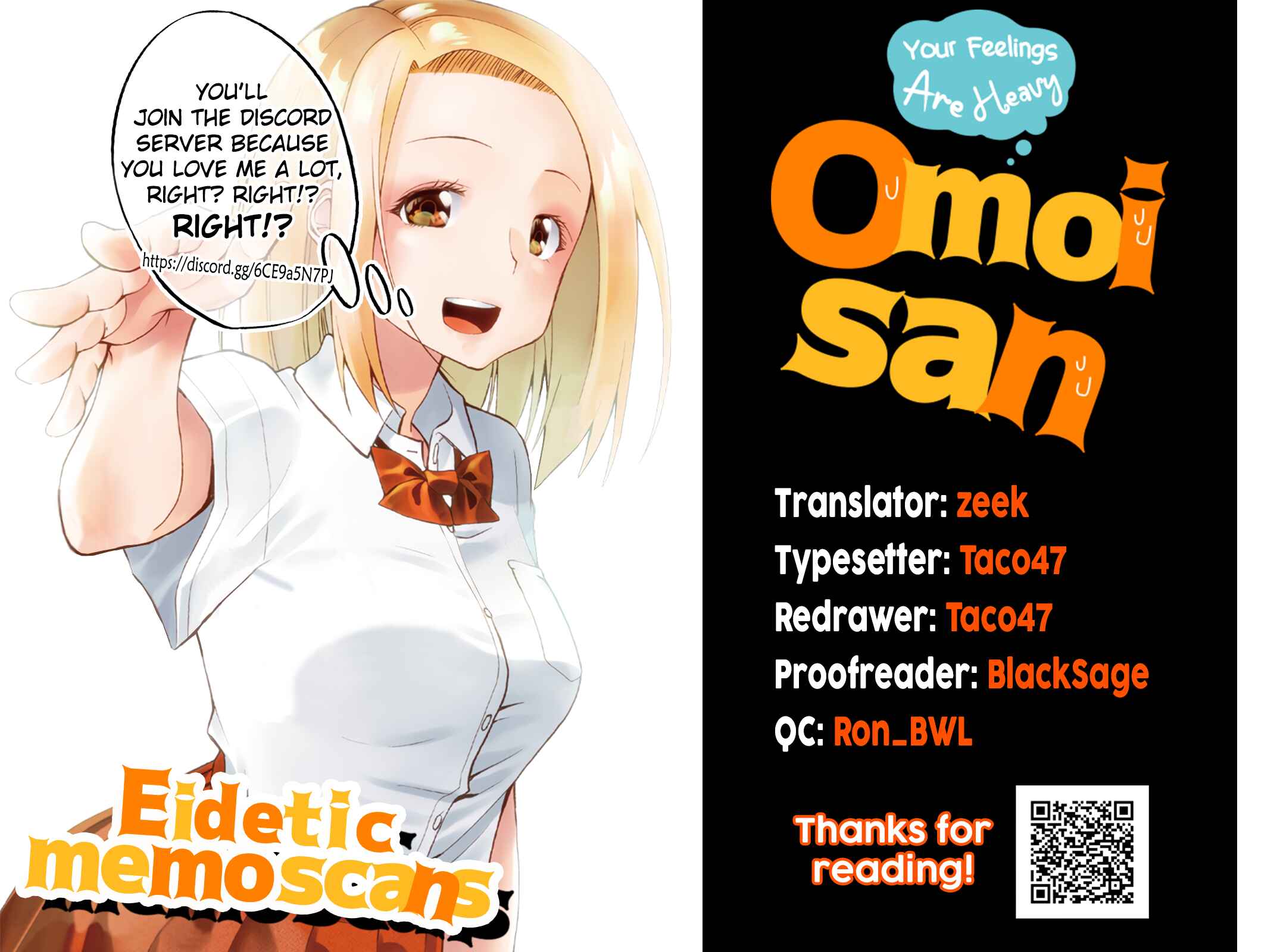 Page 9 Chapter 64 Omoi-san’s Overwhelming Obsession
