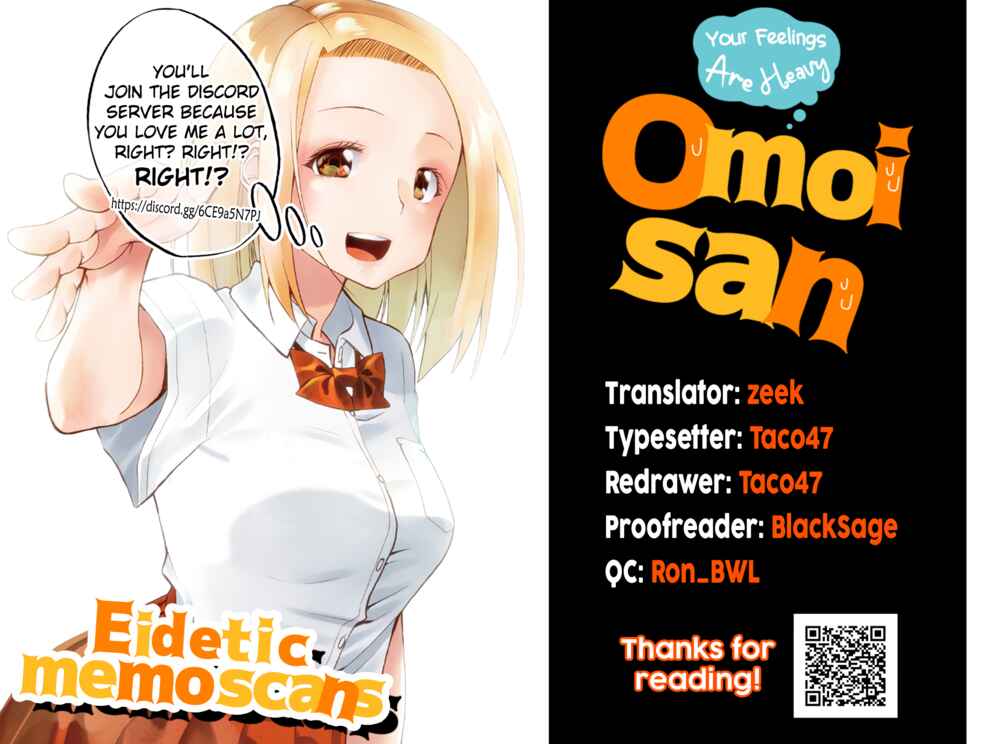 Page 19 Chapter 68 Omoi-san’s Overwhelming Obsession