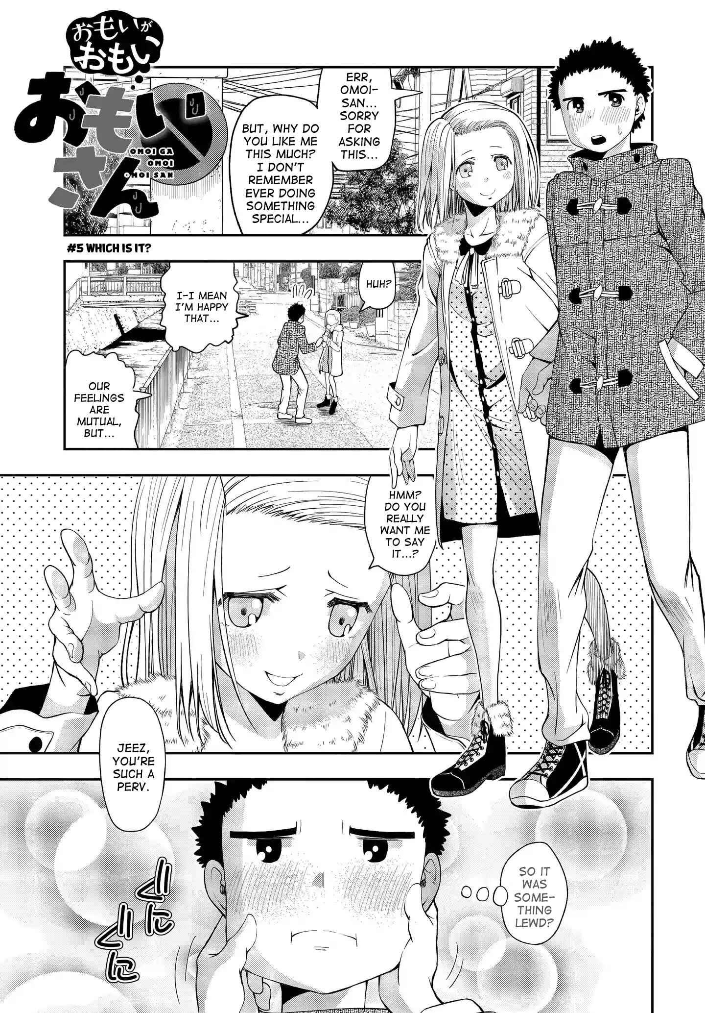 Page 1 Chapter 5 Omoi-san’s Overwhelming Obsession