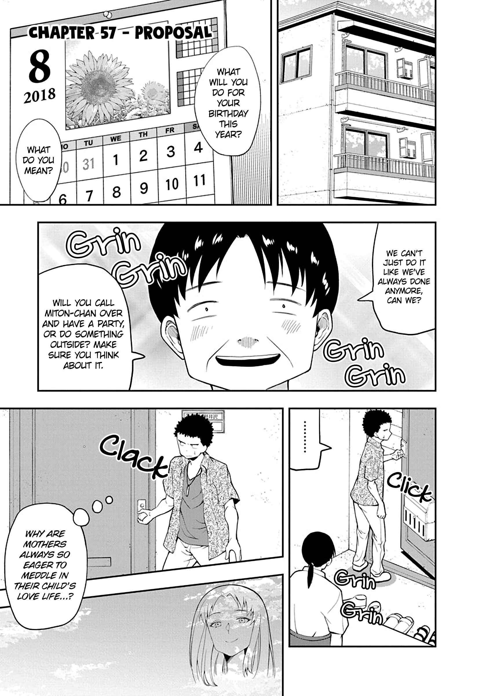 Page 1 Chapter 57 Omoi-san’s Overwhelming Obsession