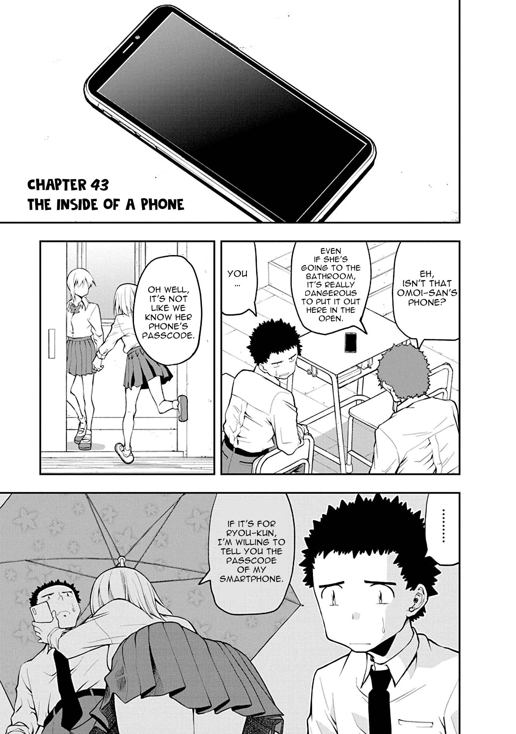 Page 1 Chapter 43 Omoi-san’s Overwhelming Obsession