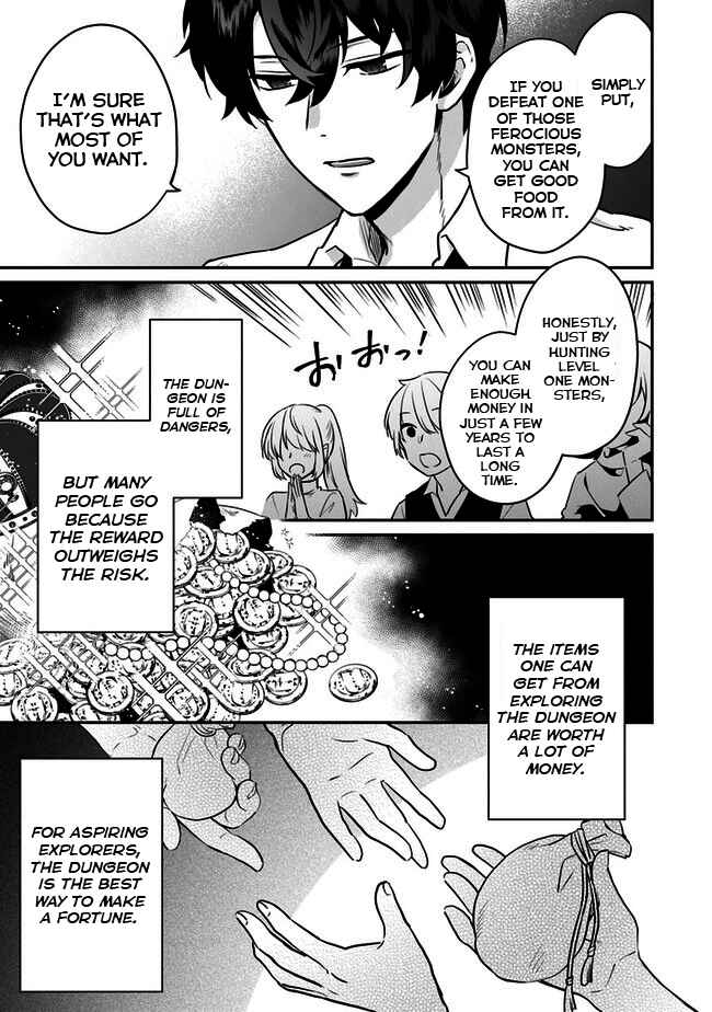 Page 8 Chapter 1 Daizai Dungeon Kyoushuujo no Hanmen Kyoushi: Hazure Gift no Annaijin ga Jitsu wa Saikyou no Tansakusha de Aru Koto o, Seito-tachi wa Mada Shiranai