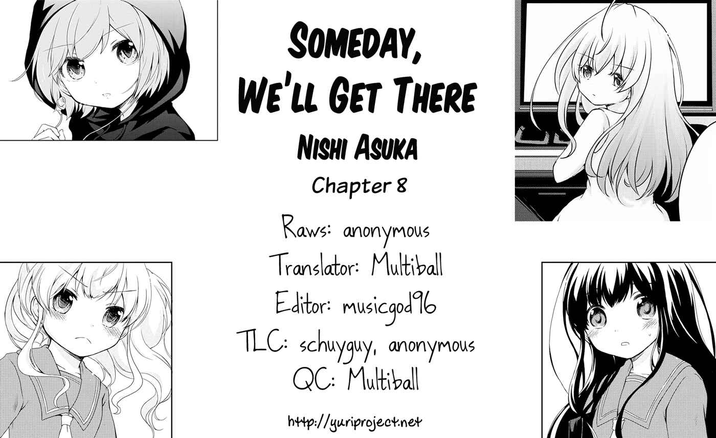Page 1 Chapter 8 Someday, Well Get There