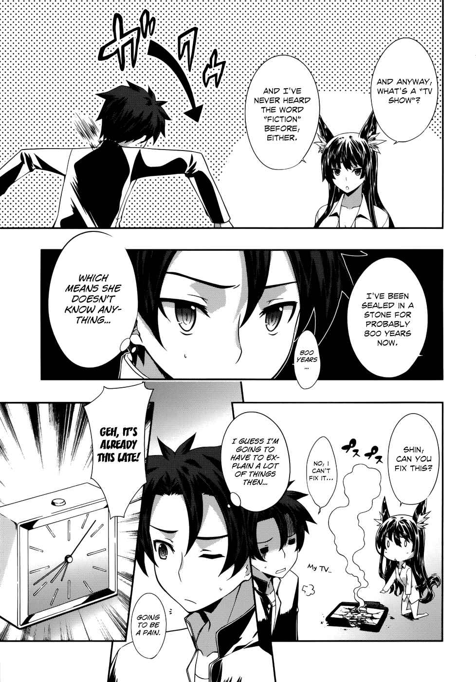 Page 11 Chapter 2 Kitsune no Akuma to Kuroi Madousho