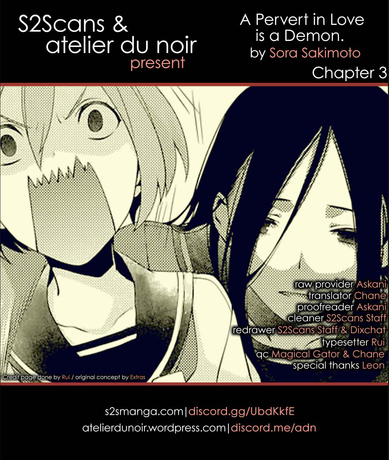 Page 1 Chapter 3 A Pervert in Love Is a Demon