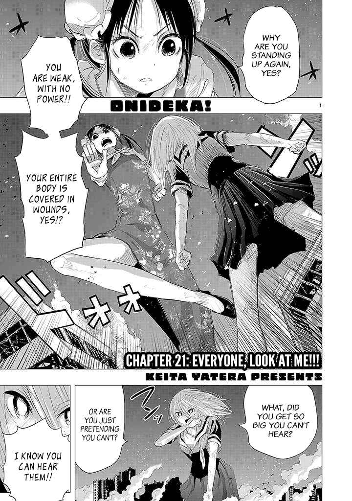 Page 1 Chapter 21 Onideka!