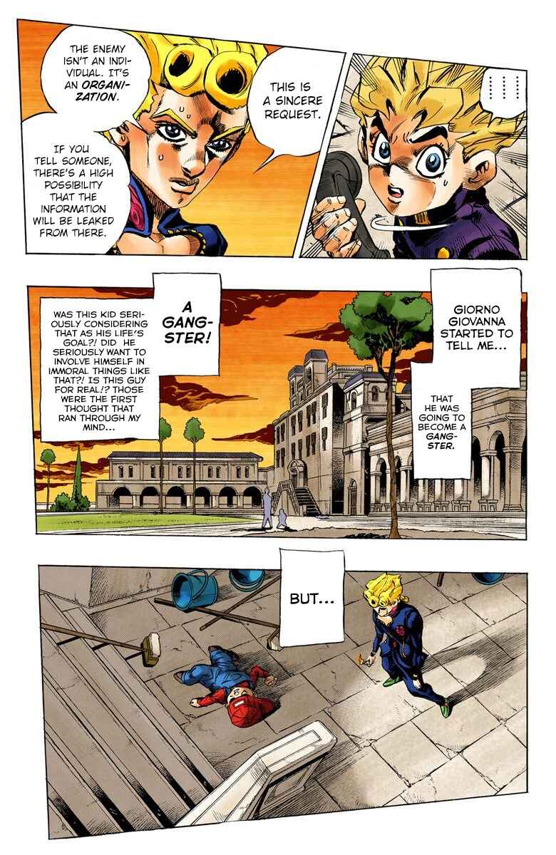 Page 7 Chapter 16 JoJos Bizarre Adventure, Part 5: Golden Wind (Official Colored)