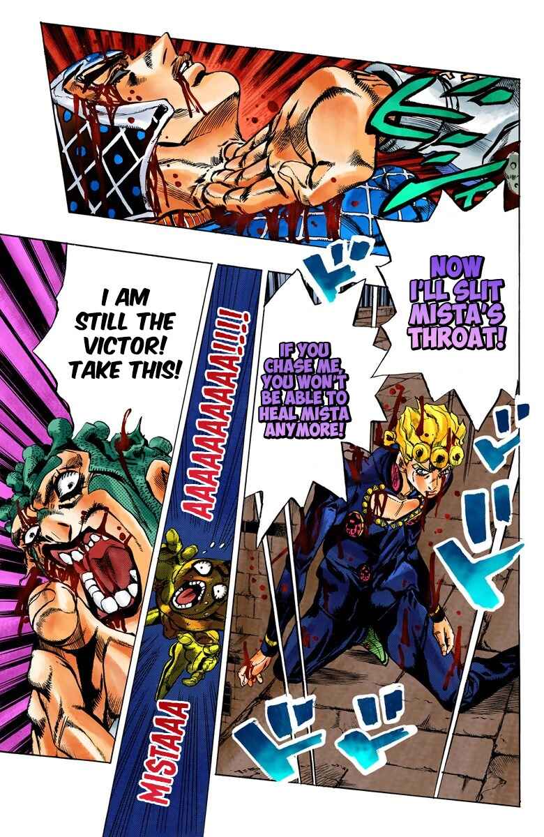 Page 9 Chapter 123 JoJos Bizarre Adventure, Part 5: Golden Wind (Official Colored)