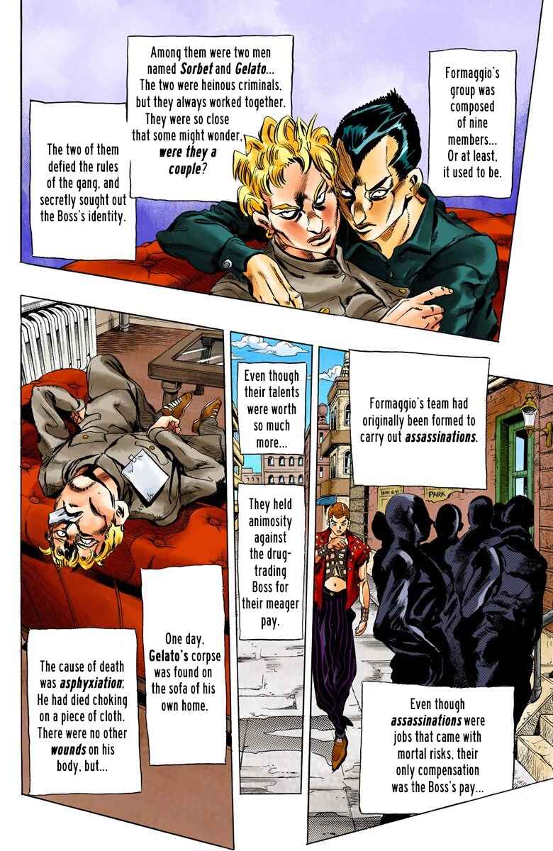Page 12 Chapter 36 JoJos Bizarre Adventure, Part 5: Golden Wind (Official Colored)
