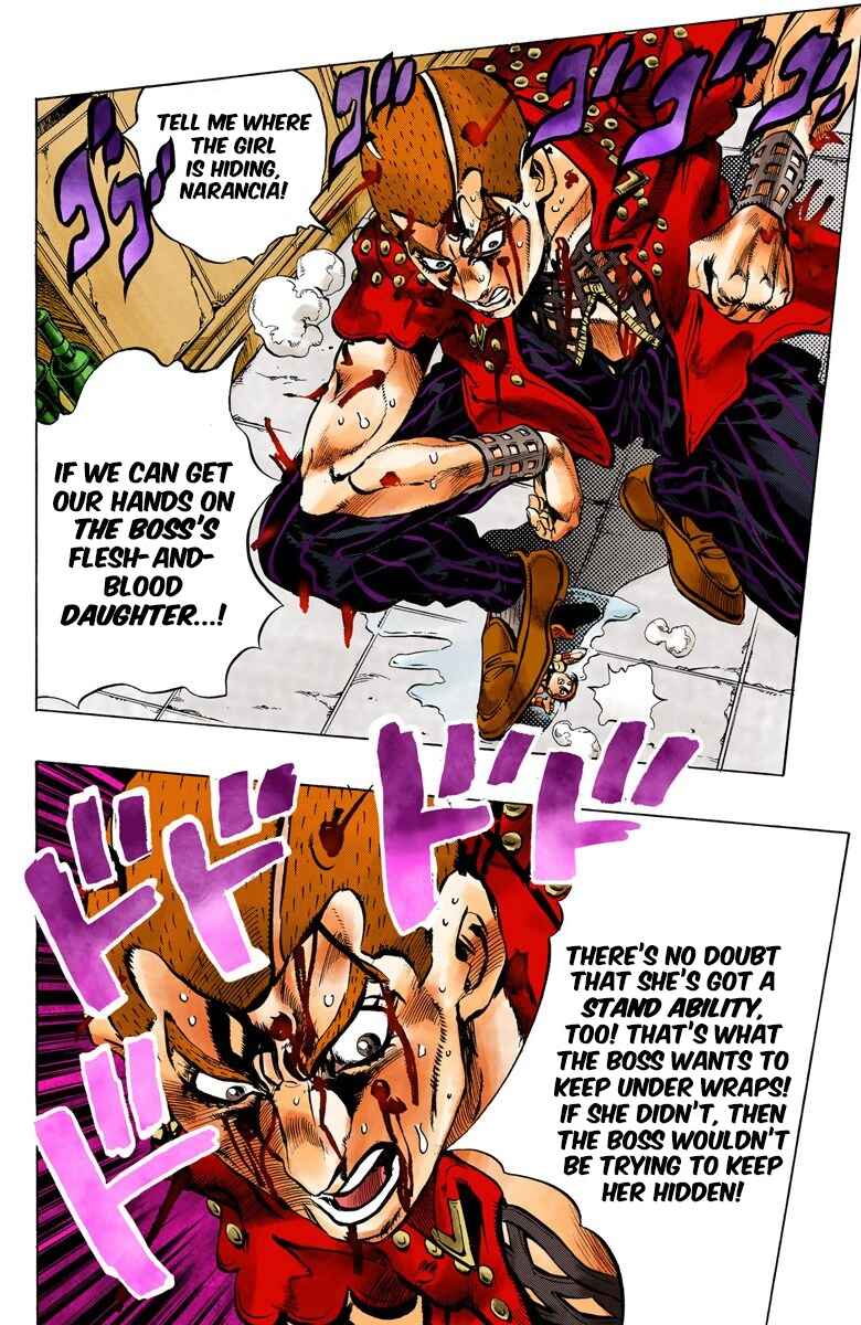 Page 18 Chapter 36 JoJos Bizarre Adventure, Part 5: Golden Wind (Official Colored)