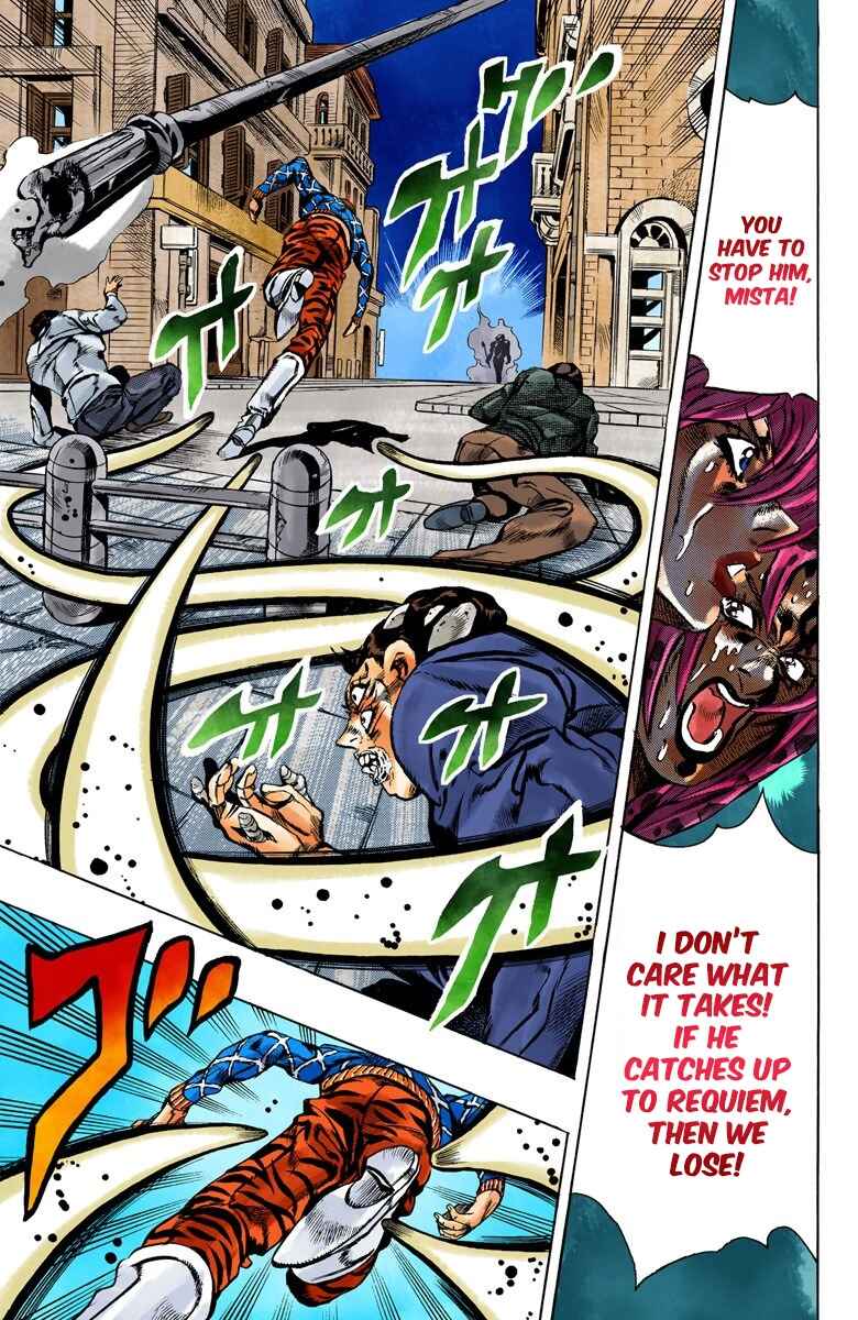 Page 9 Chapter 143 JoJos Bizarre Adventure, Part 5: Golden Wind (Official Colored)
