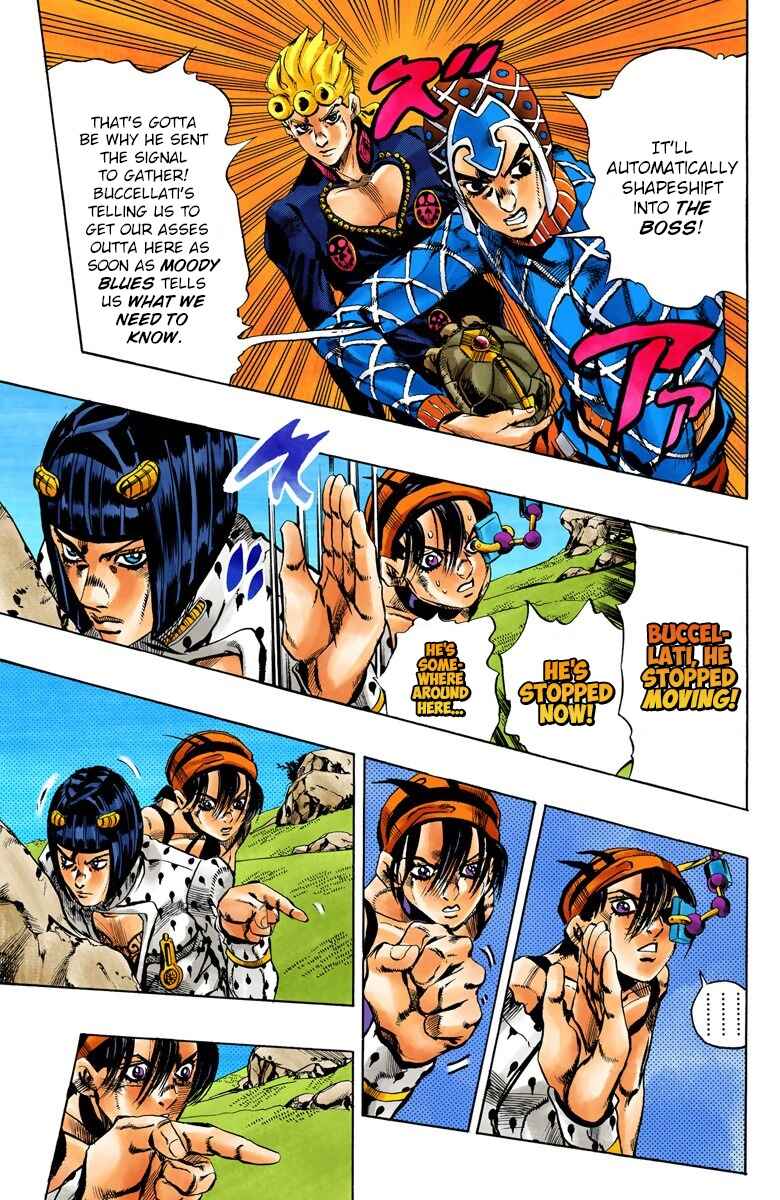 Page 7 Chapter 110 JoJos Bizarre Adventure, Part 5: Golden Wind (Official Colored)