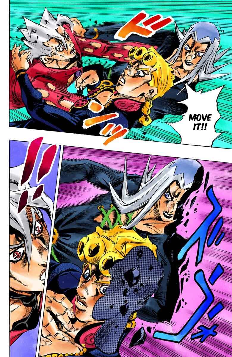Page 8 Chapter 40 JoJos Bizarre Adventure, Part 5: Golden Wind (Official Colored)