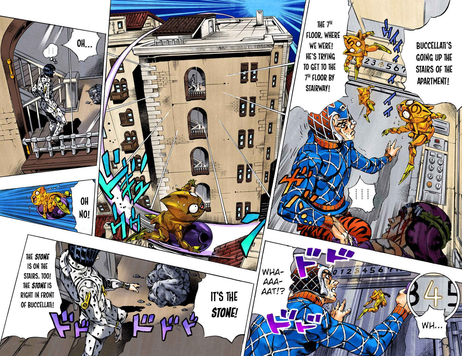 Page 6 Chapter 154 JoJos Bizarre Adventure, Part 5: Golden Wind (Official Colored)