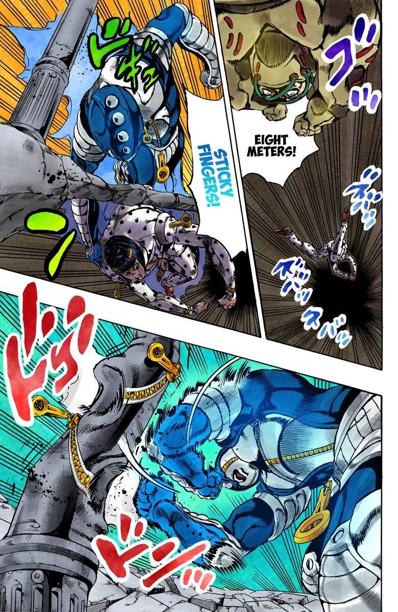 Page 8 Chapter 127 JoJos Bizarre Adventure, Part 5: Golden Wind (Official Colored)