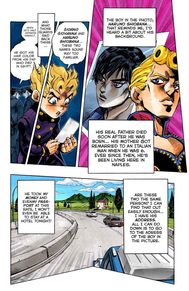 Page 3 Chapter 3 JoJos Bizarre Adventure, Part 5: Golden Wind (Official Colored)