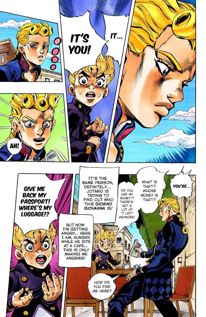 Page 8 Chapter 3 JoJos Bizarre Adventure, Part 5: Golden Wind (Official Colored)