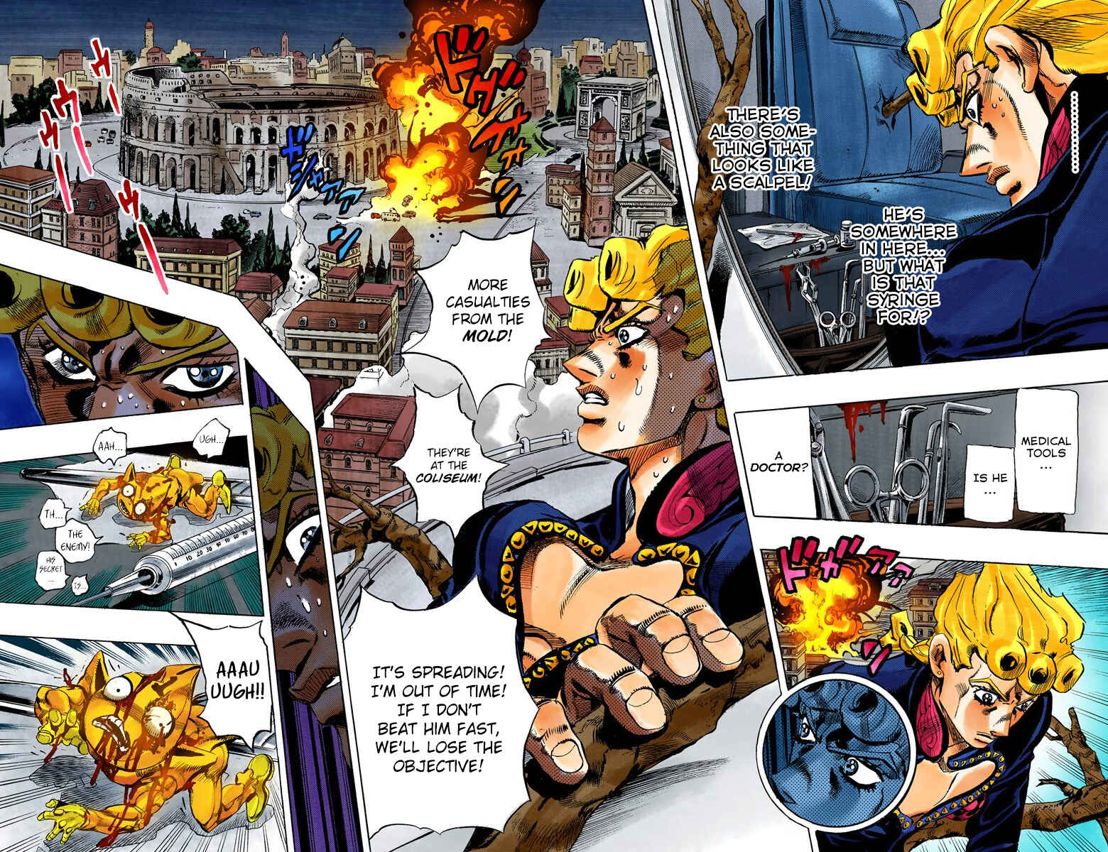 Page 12 Chapter 121 JoJos Bizarre Adventure, Part 5: Golden Wind (Official Colored)
