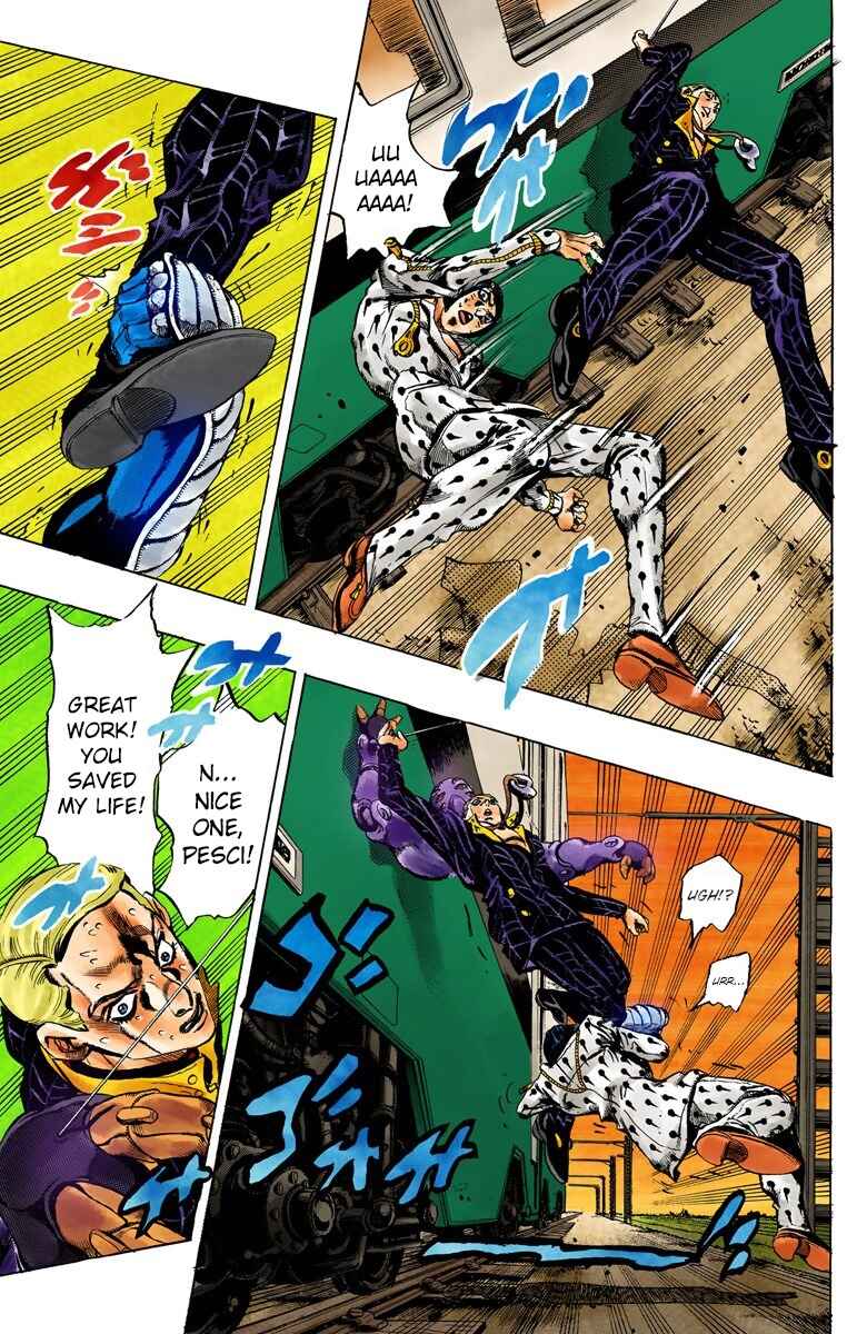 Page 9 Chapter 55 JoJos Bizarre Adventure, Part 5: Golden Wind (Official Colored)