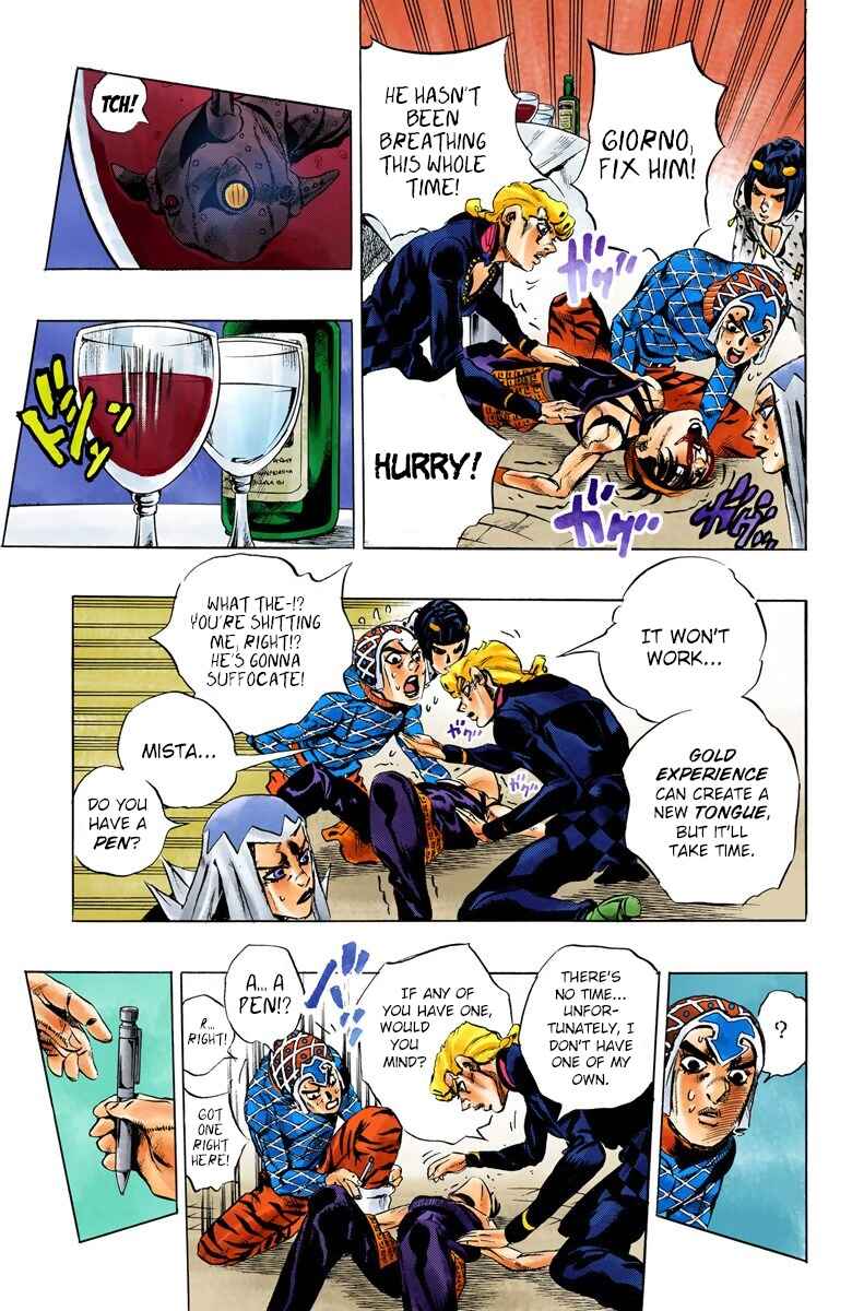 Page 12 Chapter 86 JoJos Bizarre Adventure, Part 5: Golden Wind (Official Colored)