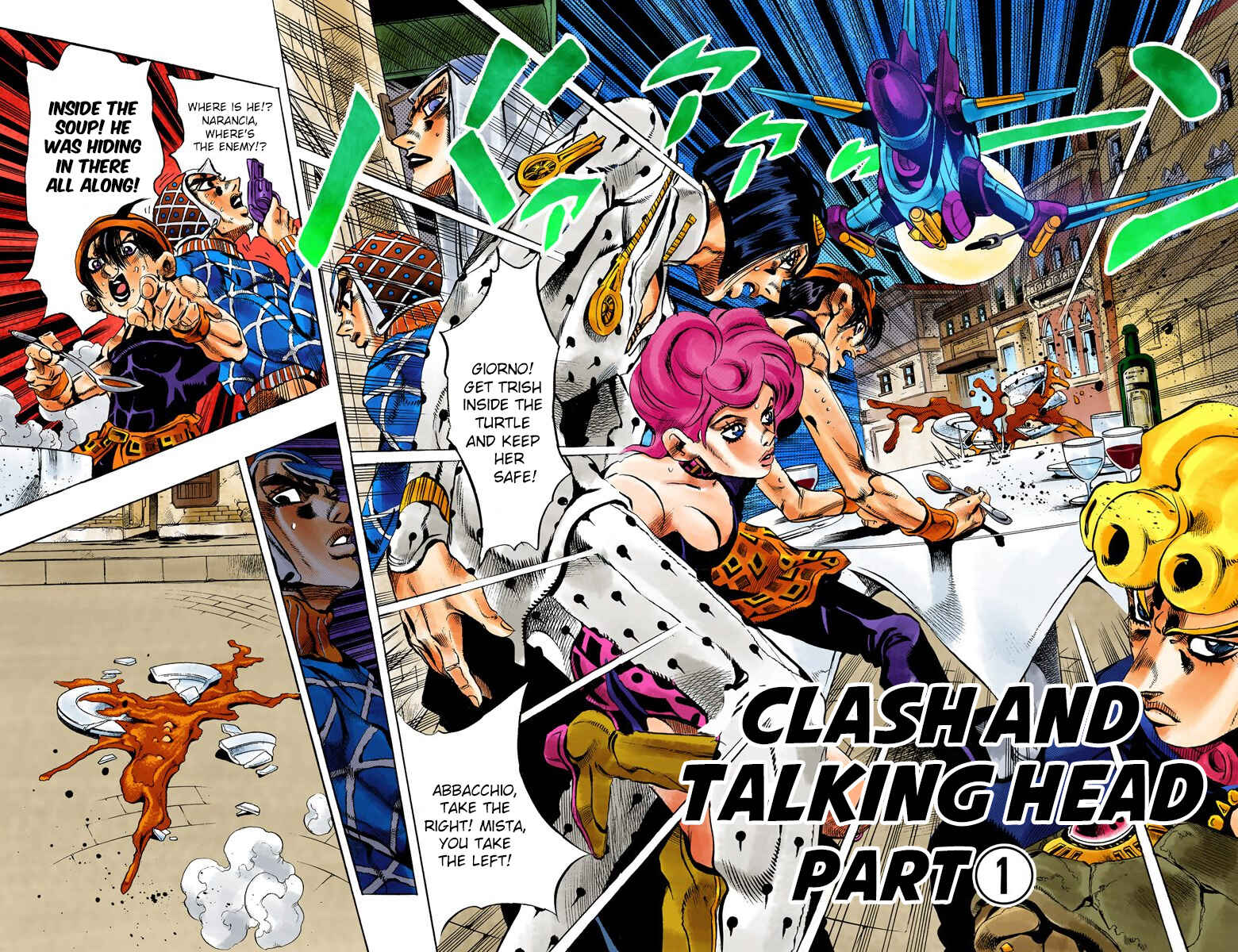 Page 3 Chapter 86 JoJos Bizarre Adventure, Part 5: Golden Wind (Official Colored)