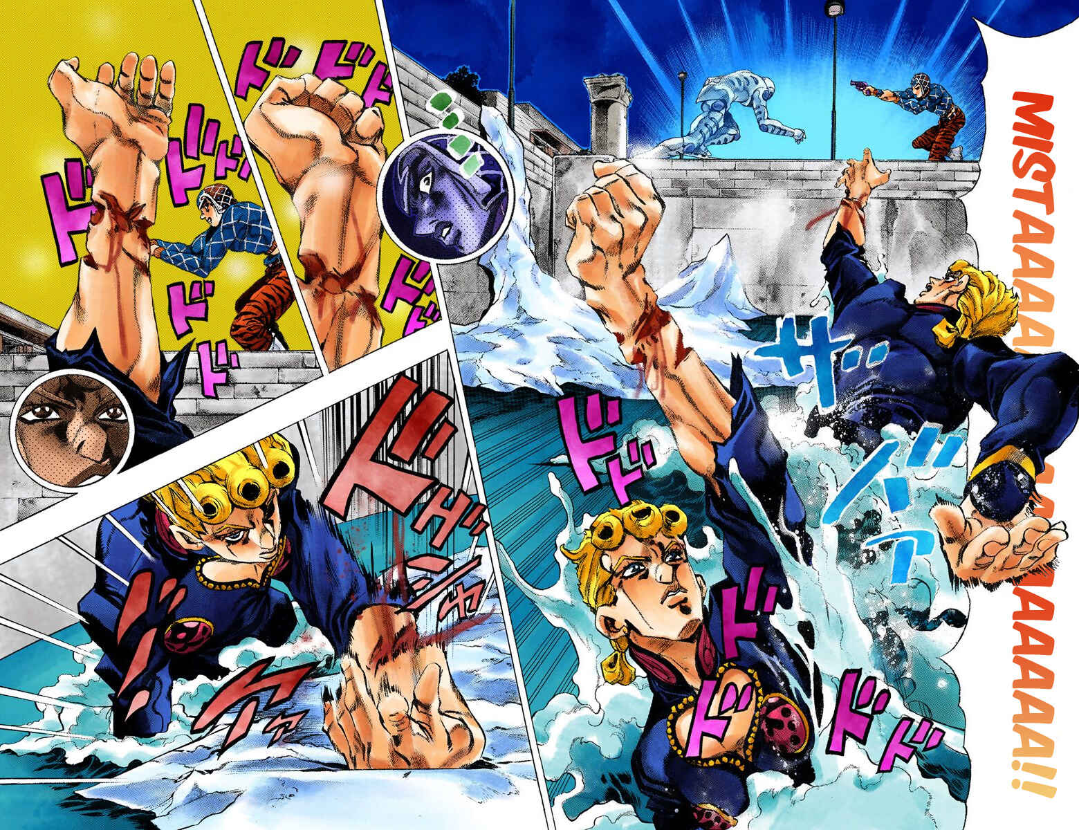 Page 8 Chapter 75 JoJos Bizarre Adventure, Part 5: Golden Wind (Official Colored)